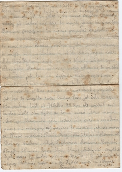 List Weroniki Krogulec z robót przymusowych, Niederwöchren, 2 VIII 1943 r. [ze zbiorów Mauzoleum w Michniowie]