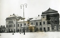 Fotografia „Dowody zniszczenia miasta Kielc oraz dworca PKP 1939 i 1940, zima 1939/40,