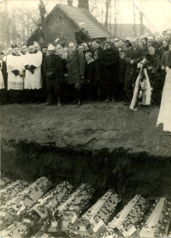 Publiczne egzekucje miały zastraszyć społeczeństwo polskie, b.d.m. [ze zbiorów IPN].