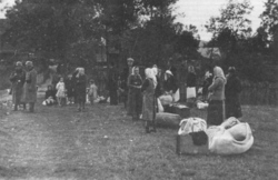 Wysiedlenie ze wsi krakowskich, 1940 r. [ze zbiorów IPN].
