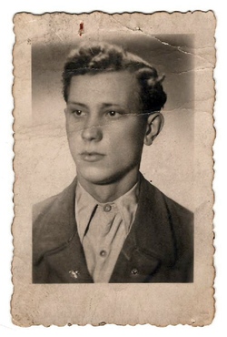 Josef Kokott, jedyny żandarm niemiecki, który został ukarany za udział w zbrodni na rodzinach Ulmów, Szallów, Goldmanów. Skazany na karę pozbawienia wolności, zmarł w więzieniu w 1980 r. [ze zbiorów IPN].
